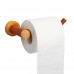 MUMENG Wooden Toilet Roll Paper Holder Waterproof No Rust Wall Mounted Toilet Tissue Holder - B073ZBS39X